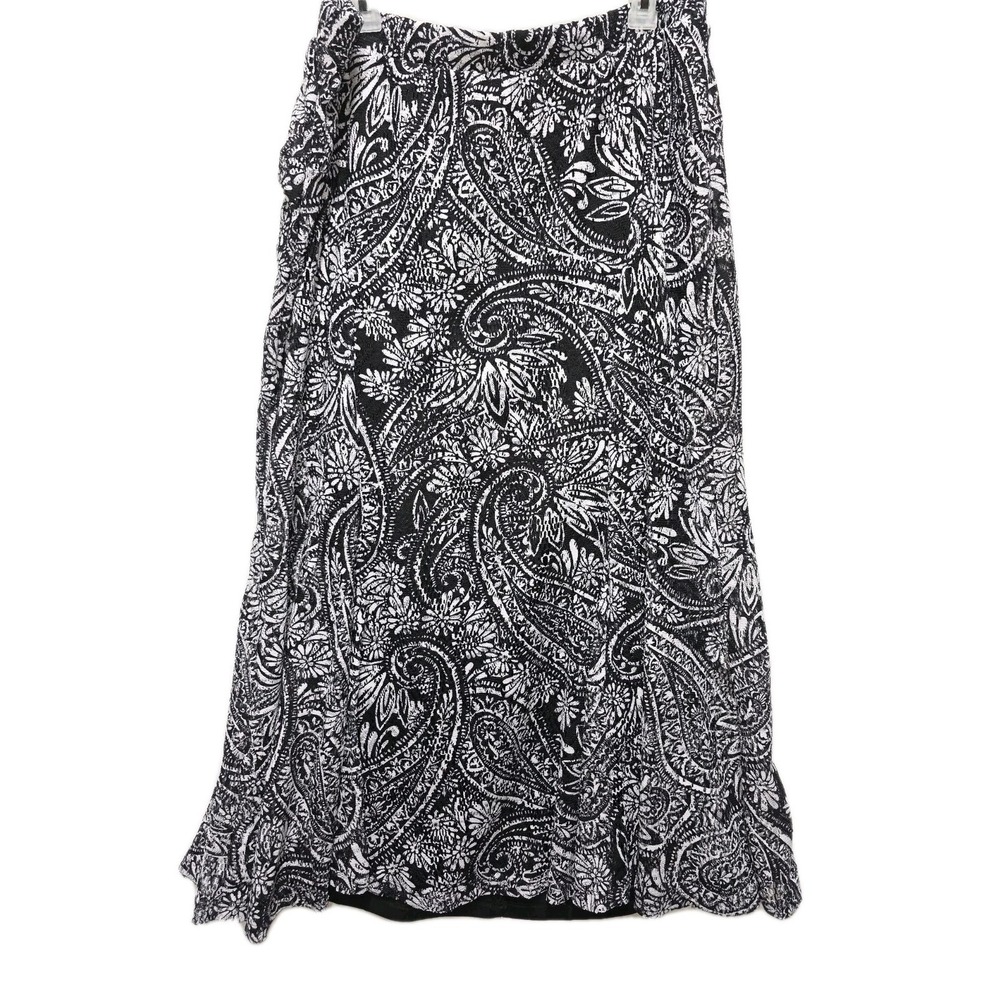Cato Womens Maxi Skirt Grunge Indie Earthy Boho Paisley Fairy Size XL